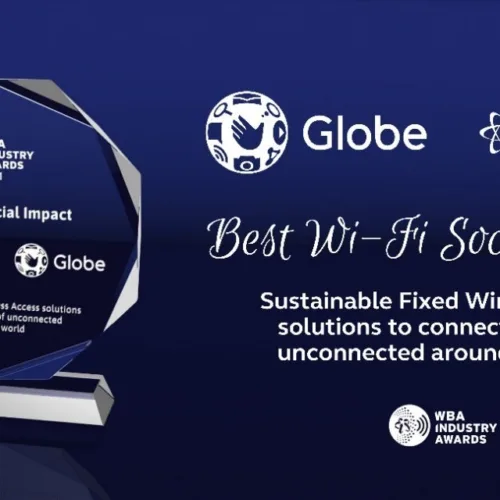 Globe-Curvalux-WiFi-Social-Impact-Award-WBA-Industry-Awards